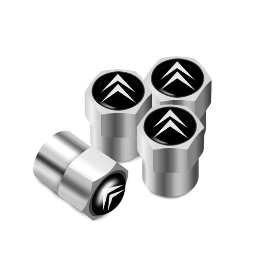 4Pcs 3D Metal Tire Valve Caps Car Tyre Air Stems Cover For Citroen Xsara Berlingo Celysee Vts C1 C3 C4 C5 C6 Accessories