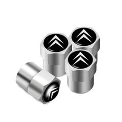4Pcs 3D Metal Tire Valve Caps Car Tyre Air Stems Cover For Citroen Xsara Berlingo Celysee Vts C1 C3 C4 C5 C6 Accessories