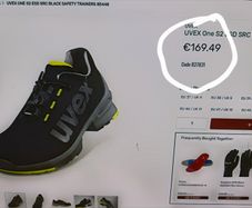Brand New Uvex Safety Shoes