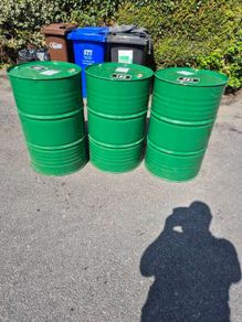 steel barrels
