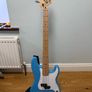 Squier P-Bass and Fender Rumble 15 Bass Amp Image 2