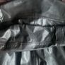 Mens River Island Brown Leather Jacket Small Image 7