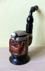Deer Carved Pipe