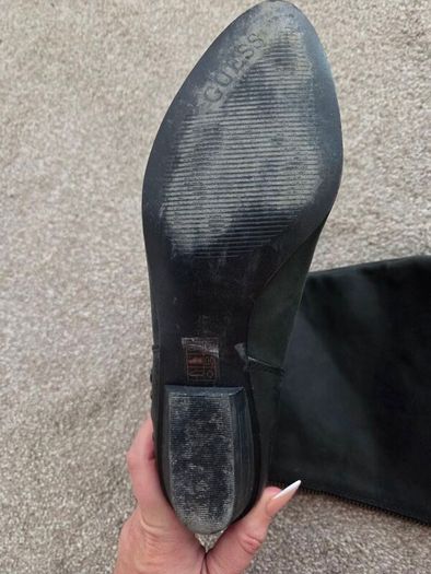 Guess over thr knee leather flat boots