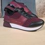Women's Tommy Hilfiger City Iconic Knitted Trainers  Runners Purple Burgundy Size Uk 5 Eu 38 Image 2