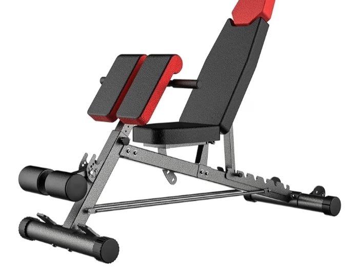 Multi-Functional FID Weight Bench for Full All-in-One Body Workout Hyper Back Extension, Roman Chair, Adjustable Ab Sit up Bench, Incline Decline Bench, Flat Bench