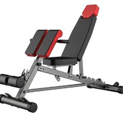 Multi-Functional FID Weight Bench for Full All-in-One Body Workout Hyper Back Extension, Roman Chair, Adjustable Ab Sit up Bench, Incline Decline Bench, Flat Bench