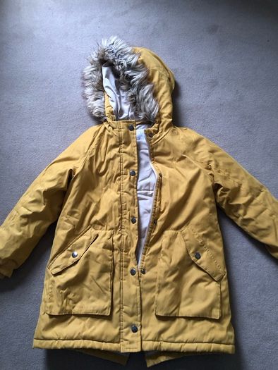 Zara winter coat size 8