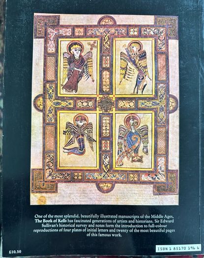 The Book of Kells which describes the famous Irish illuminated manuscript of the same name. Author Described by Sir Edward Sullivan. Publisher: Bracken Books, London. Content: Contains additional commentary by Johan Adolf Bruun on the art of illuminated m