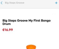 Big steps 1st bongo drum (139)