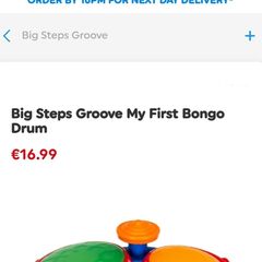 Big steps 1st bongo drum (139)