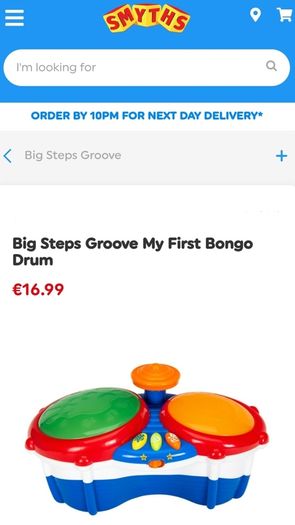 Big steps 1st bongo drum (139)
