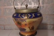 noritake desert scene jar
