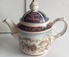 Sadler Christmas Pot
