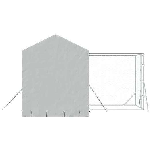 Outdoor Dog Kennel with Roof
