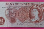 Bank of England 10 shilling note 1963-67