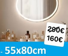 LED Bathroom Mirror Irregular Shape Antifog