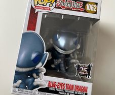 Yu-Gi-Oh funko pop blue eyes toon dragon 25 years anniversary