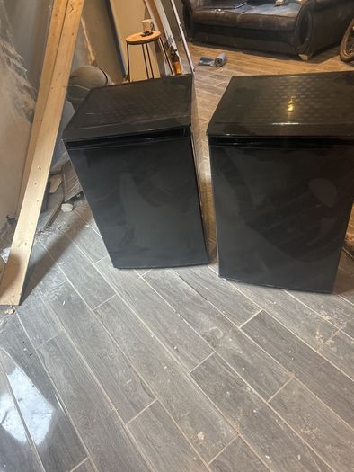 fridge and freezer