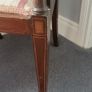 Vintage Edwardian Inlaid Armchair Image 4
