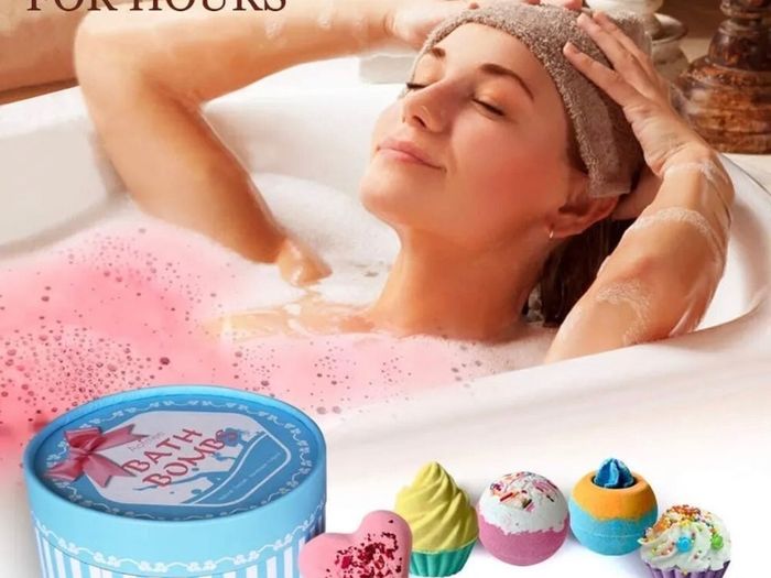 Handmade Bath Bombs Gift Set for Women's Mother's Day