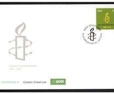 2011 Ireland 50th Anniversary of Amnesty International Commemorative Stamps An Post First Day Cover (FDC)