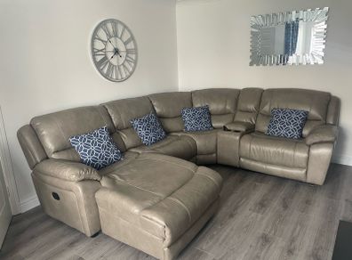 corner recliner sofa