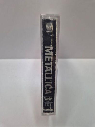 Metallica "The Black Album" Cassette Tape (1991 Original Vertigo Pressing)