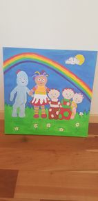 In The Night Garden upsy daisy -Hand painted Picture.