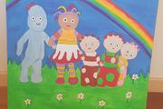 In The Night Garden upsy daisy -Hand painted Picture.