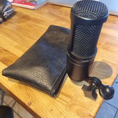 Audiotechnica AT2020 condenser mic