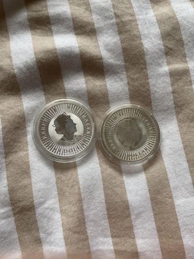 1oz Silver Bullion 2022 / 2018 Australian Kangaroo Elizabeth II 1 Dollar