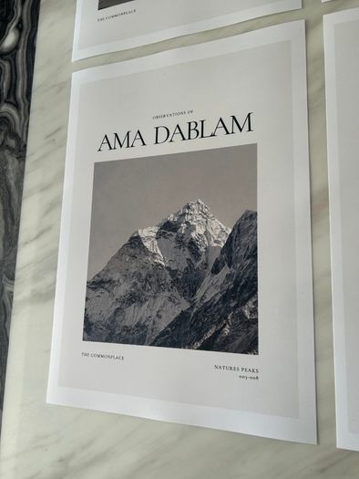 Natures Peaks Mountain Art Prints
