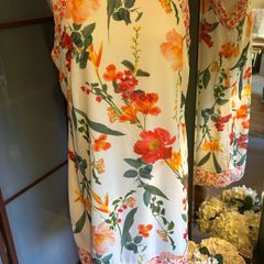 Wallis Fully Lined Colourful Sleeveless Dress - Size 14