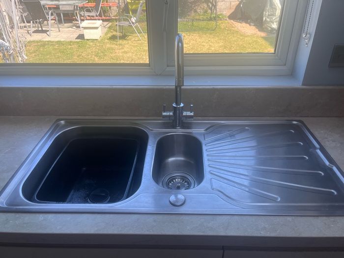 Solid painted kitchen