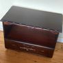 Solid Rossmore Mahogany TV Unit | Compact Storage Cabinet on Wheels Image 4