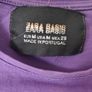 Zara Basic Purple T-Shirt Image 3