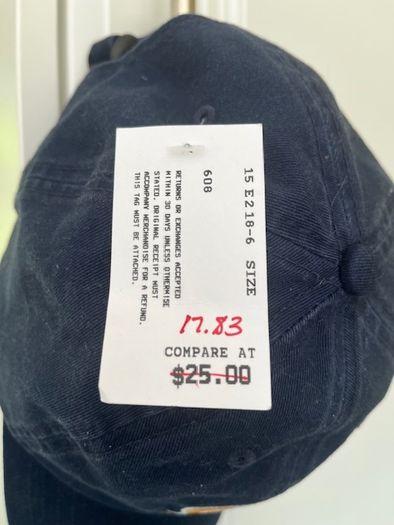 Fahrenheit Baseball Cap Peaked Hat Navy.  Brand New With Tags