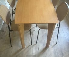 table and chairs
