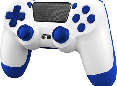 Wireless Controller for PS4, Joystick Controller for PS4/Slim/Pro/PC, Gamepad with Vibration, 3.5mm Audio Jack, Six-Axis Motion Control, Screenshot, Share Button, Touchpad