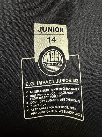 Wetsuit junior 14