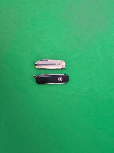 Vintage Discontinued  Wenger Esquire with Victorinox Classic Swiss Army Knife in Combo