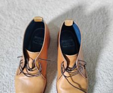 Barker Chukka brown tan boots size 10 11