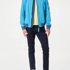 BOSS Men's Obelis Jacket, Bright Blue439, Size 52