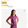 Kloupi Girls' Swim bodysuit Shorty - Purple Pink - DECATHLON Image 4