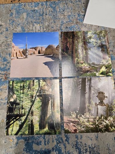 Star wars printed display back drops