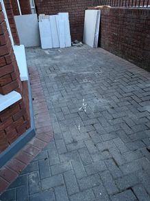 Patio bricks