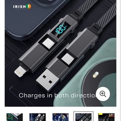 type c  supernatural charging lead