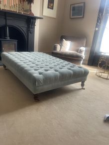 large pouffe