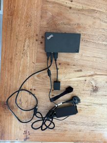 Lenovo ThinkPad USB 3.0 Ultra Dock (Model 40A8) + 65W Power Adapter